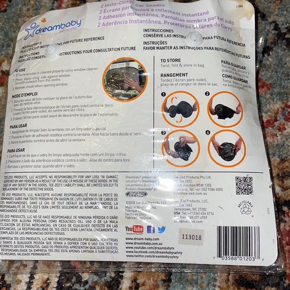 2 Insta-Cling Car Shades - Picture 2 of 3